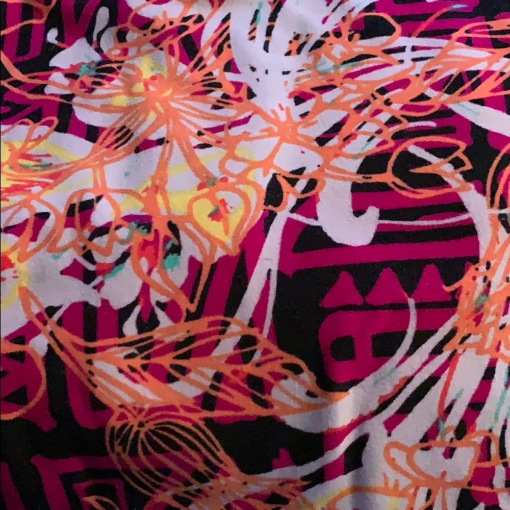 Floral lularoe tc leggings